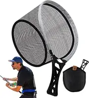 Net Fishing | Foldable Shrimp Catching Tool | Heavy Duty Retractable Landing Net for Outdoor Fishing in Stream Mountain Shallows Riverbeds
