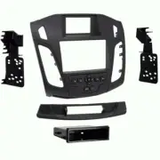 Metra 99-5843B Black Single/Double DIN Dash Kit for Select 2015-up Ford Focus