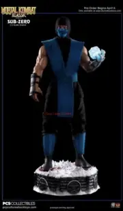 Mortal Kombat Sub-Zero Statue Resin Model Collectible 1/3 Pcs Rare Limited