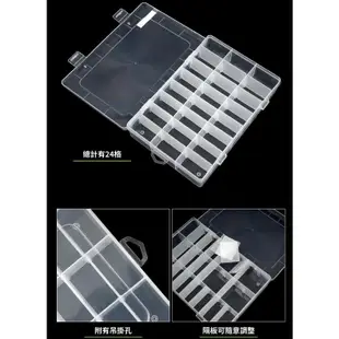 TRENY 可拆式透明收納盒 多格零件盒 串珠 公仔 首飾盒 透明儲物盒 工具盒 三層 多層