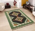 Jute Rug Kilim Handwoven Wool Rug Vintage Kilim Rug Traditional Kilim Rugs Mat
