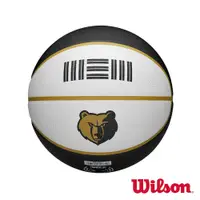 在飛比找PChome24h購物優惠-WILSON NBA 城市系列 灰熊 橡膠 籃球 7號