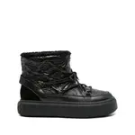 [Pinko] Pinko 40mm Quilted Platform Boots 39 IT BLACK
