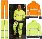 HI-VIS SAFETY PANTS,HI-VIS SAFETY JACKET,HI-VIS JACKET + HI-VIS PANTS S - 7XL