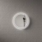 600mm Round LED Bathroom Vanity Mirror - Framed/Frameless - TriColour - Dimmable