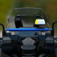 在飛比找Yahoo!奇摩拍賣優惠-機車用品機車平衡桿支架龍頭橫桿拉桿把擴展踏板后視鏡改裝新配件