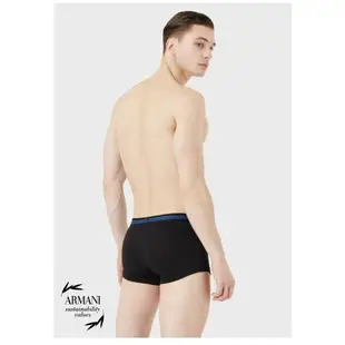 Yisz World Emporio Armani 3-PACK Trunk 亞曼尼低腰四角褲_混色腰帶三件組