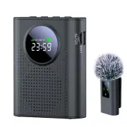 Jkoailiwi Bluetooth Voice Amplifier with Magnetic Wireless Lavalier Lapel Mic...