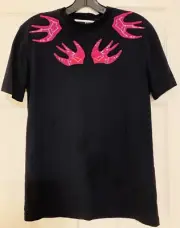 MCQ Alexander Mcqueen swallow embroidered Women T-shirt