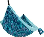 2 Person Travel Hammock WITH Tree Straps Max 500 lbs Lightweight Quick Dry Camp