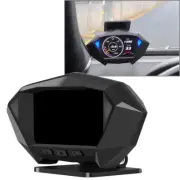 OBD2 HUD GPS Head Up Display Car Digital Speedometer Speed Indicator Slope Meter (for: Fiat)