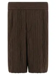 [Dries Van Noten] Dries Van Noten-Plato Bermuda E Short Marrone-Uomo M Brown