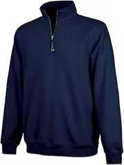 [Charles River Apparel] Unisex-Adult's Crosswind Quarter Zip Sweatshirt (Regular & Big-Tall Sizes)