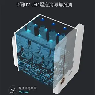 【現貨】Haenim 智能美型消毒機-消毒烘乾機-奶瓶消毒鍋 4PLUS LED三色-電壓110V機體保固2年