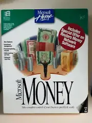 Microsoft Money 3.0_ Full Version with Floppy Disk 3.5" _ Retail Box