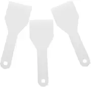 FELTECHELECTR 3-Piece Set Freezer Ice Scraper Sturdy Plastic Ice Remover Kitchen Cleaning Shovel for Snow and Frost