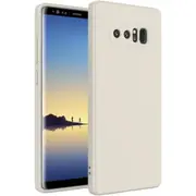 MCC For Samsung Galaxy Note 8 Soft Liquid Silicone Shockproof Case Cover Note8 N950 [White]