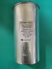 TITAN PRO TRCFD705 Dual Run Capacitor,70/5 MFD