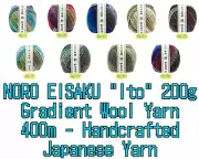 NORO EISAKU "Ito" 200g Gradient Wool Yarn 400m - Handcrafted Japanese Yarn