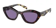 Prada PR A02SF Asian Fit 17N50B Men's Sunglasses Tortoiseshell Size 55