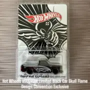 Hot Wheels USUGROW Limited Black Car Skull Flame Design Convention Exclusive