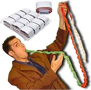 Yahpetes Mouth Coils Paper 12 Pcs - Colored Vomit Paper for Stage Magic Tricks, Accessories, Gimmick, Funny Illusion