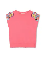 Billieblush Sequin Trim T-Shirt