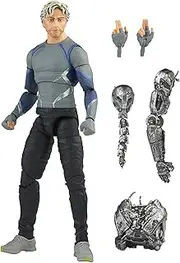 MARVEL - Legends Series - 6inch Quicksilver - Movie Inspired - Avengers Age of Ultron - 5 Accessories - Premium Design Action Figure and Toys for Kids - Boys and Girls - F0186 - Ages 4+