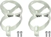 sourcing map 2pcs Bicycle Water Bottle Holder Ultra Lightweight Universal Bike Bottle Cages Cycling Cup Holder for MTB Road Gravel, Light Grey