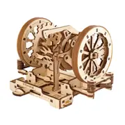 163pc Ugears Stem Lab Differential Mechanical DIY Kit Wooden 3D Puzzle/Model 8+