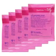 5 x Fermentis T-58 T58 Safale Dry Ale Beer Yeast 11.5g Home Brew Sachet