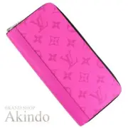 Louis Vuitton Taigarama Fuchsia Zippy Wallet Vertical Round Zipper Long M30780