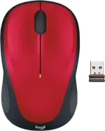 Logitech M235 Wireless Mouse (Red)