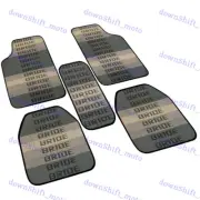 Universal 5PCS Bride Gradation Hybrid Racing Fabric Floor Mats Interior Carpets (for: Honda Civic)