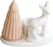 Whistling Kettle， Nordic Style Lovely Deer Candle Holder Candlestick Christmas Decorations