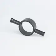 Radiant Matt Black HOOK to suit Vertical Towel Rail BLK-VTR-950 15x110mm