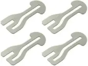 2/4 PCS TROLLEY TOKEN MASTER KEY $1 COIN Master Key for Shopping Carts, Reusable