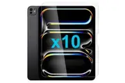 10x Tempered Glass Screen Protector for Apple iPad PRO 13 Inch M4 7th Gen 2024 Bulk Toughened Guard