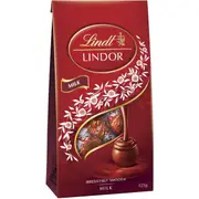 Lindt Lindor Milk Chocolate Bag 125g