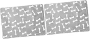 SEWOART 2pcs Coral Fleece Dog Blanket Comfortable Pet Bed for Cats Warm Throw Blanket for Sofa Lightweight and Portable