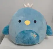 Squishmallows 2024 Valentine Squad 12" Fernanda the Blue Bird Animal Plush Doll