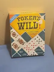 Poker's Wild! Family Board Game No Gambling Required Jax English Spanish 10+