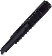 NT Cutter Premium Evolution PMG Series Aluminum Die-Cast Grip Auto-Lock Utility Knife, with 12.3mm 58-Degree Extra Sharp Black Blade (PMGH-EVO2)