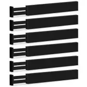 Large Kitchen Drawer Organizer - Expandable Bamboo Drawer Dividers (17" - 21....
