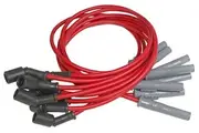 MSD Spark Plug Lead Set 8.5mm Red Holden Commodore V8 LS 12" long MSD32829