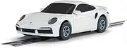 Scalextric Micro P or sche 911 Turbo Car - White. Micro