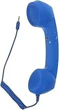 Radiation Reducing Vintage Handset with Comfortable Call Quality Lightweight Design for Mobile Phones Answer Button Retro Style