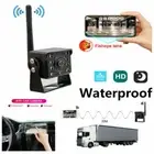Wireless WIFI Truck Bus Trailer Truck RV Reversing Rear View Camera Waterproof