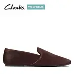 CLARKS PURE SLIP 酒紅色女式高跟鞋