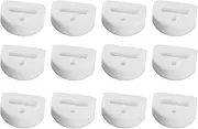 [Hsthe Sea] Classical Guitar Tailpieces for Acoustic Classical Nylon Strings White Pack of 12